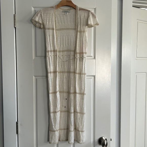 NWT Intuitions Open Front Short Sleeve Cardi - Picture 1 of 5